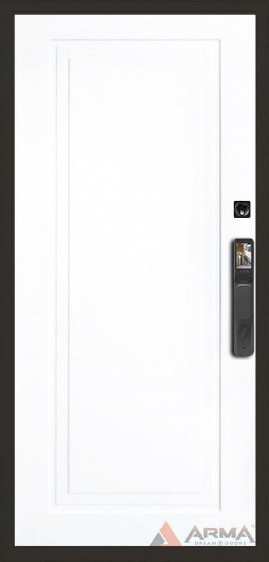 Входная дверь Арма Синдей Face ID 22 "Белый RAL 9003"