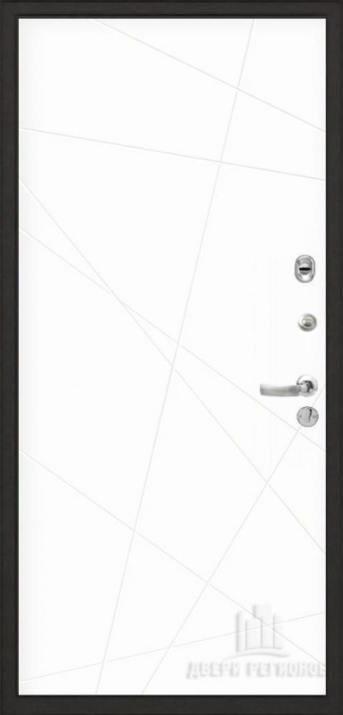 Входная дверь Regidoors Центурион Mottura Стокгольм "Эмаль белая" - второе изображение