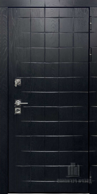 Входная дверь Regidoors Сенатор Плюс MOTTURA LIGHT 2110 с зеркалом "Капучино велюр"