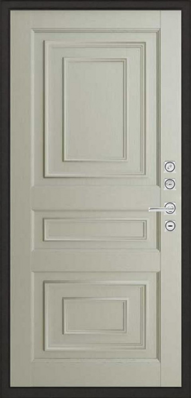 Входная дверь Regidoors Сенатор Плюс MOTTURA Florence 62001 "Серена светло-серый" - второе изображение