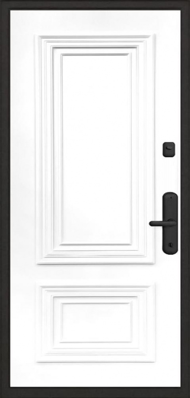 Входная дверь Regidoors ФЛАГМАН ДОМИНИОН Престиж, Цвет "Эмаль белая" - второе изображение