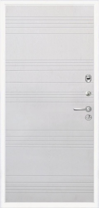 Входная дверь Интекрон Колизей WHITE ФЛ-316 "Белый ясень" - второе изображение